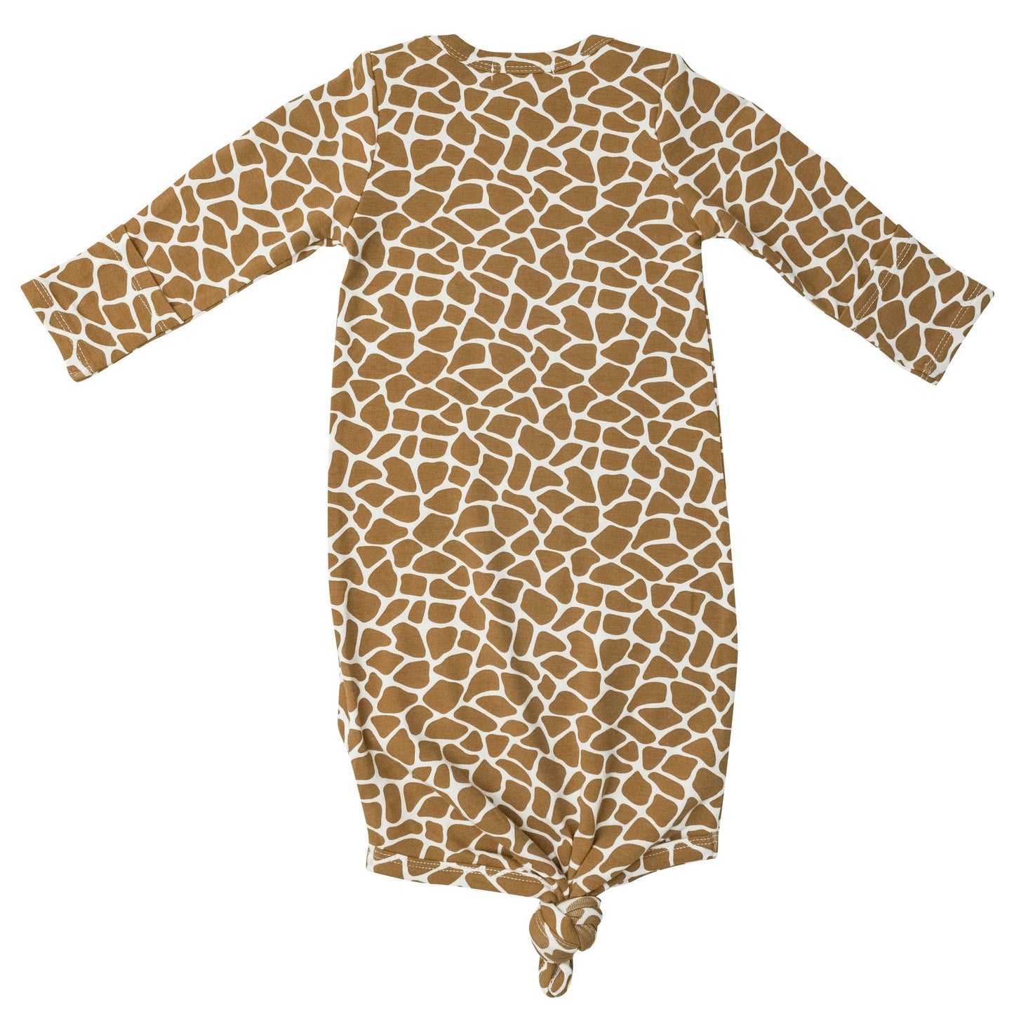 Knotted Gown in Giraffe - Doodlebug's Children's Boutique