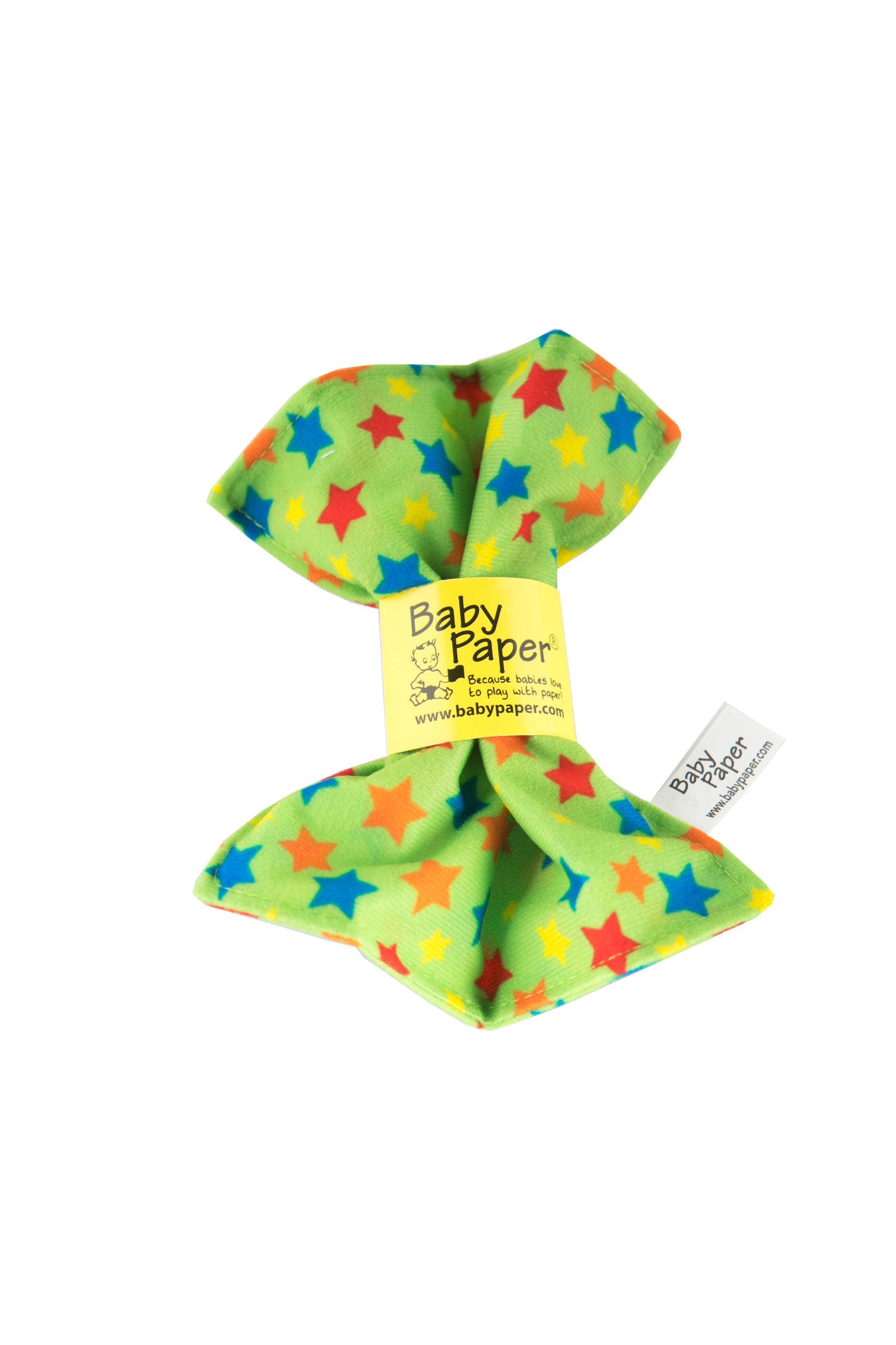 Green Stars Baby Paper - Doodlebug's Children's Boutique