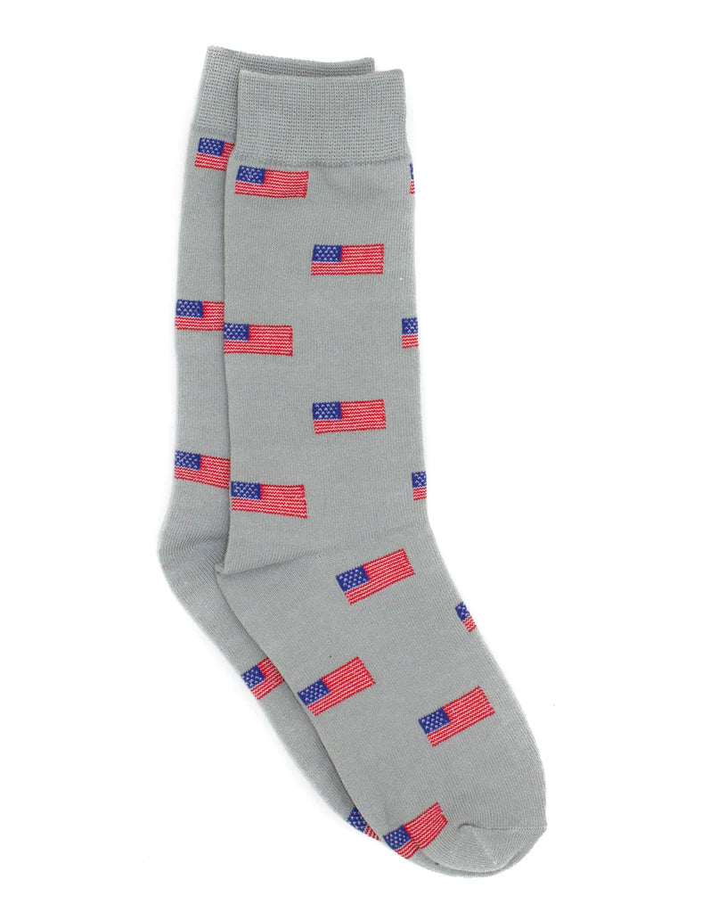 American Flag Lucky Duck Socks - Doodlebug's Children's Boutique