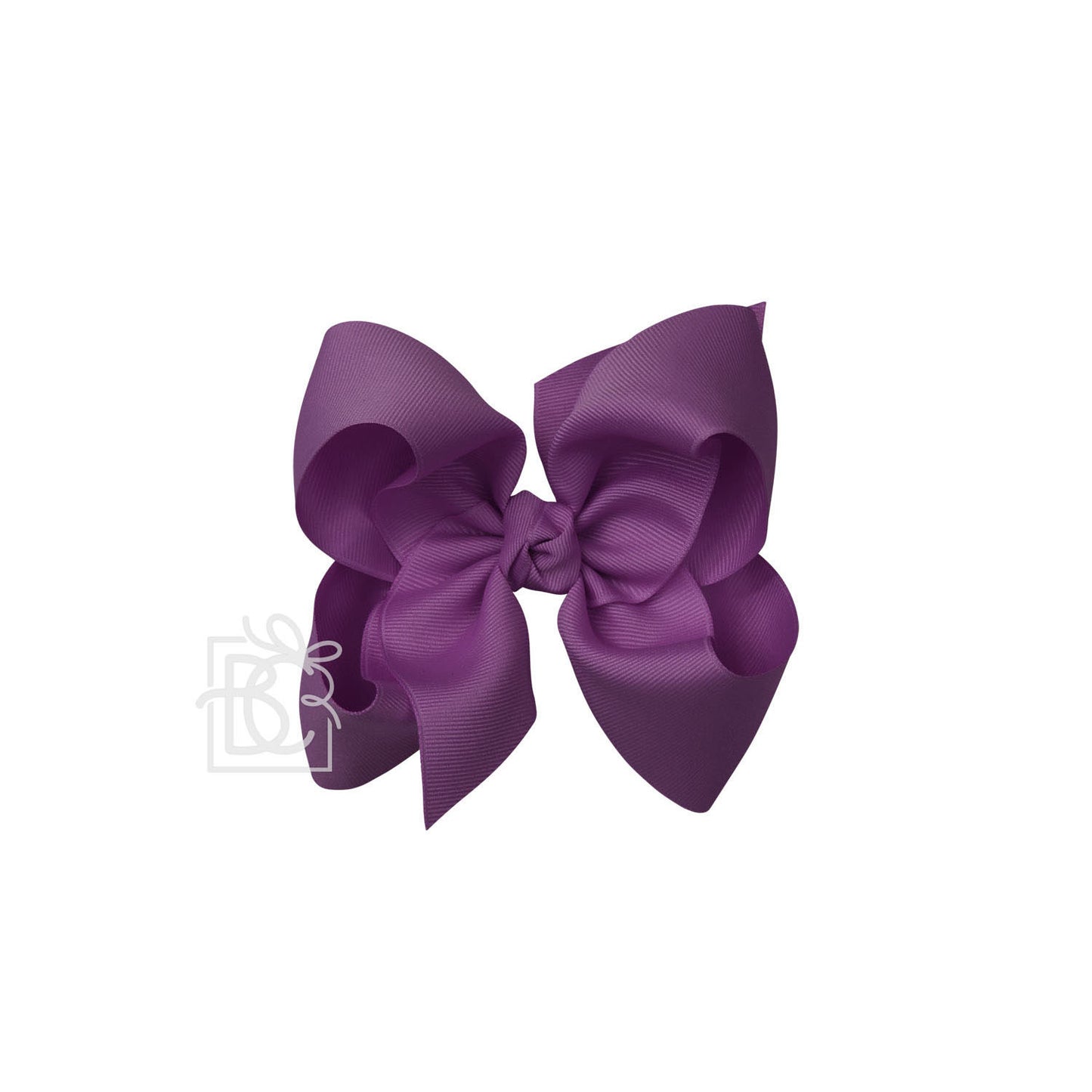 Huge Bow in Amethyst - Doodlebug's Children's Boutique