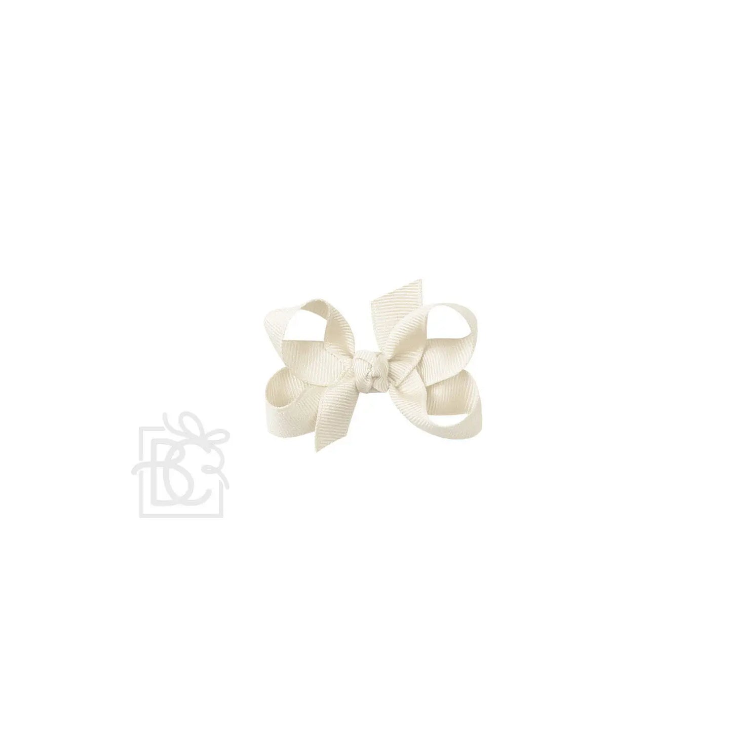 Small Bow in Antique White - Doodlebug's Children's Boutique