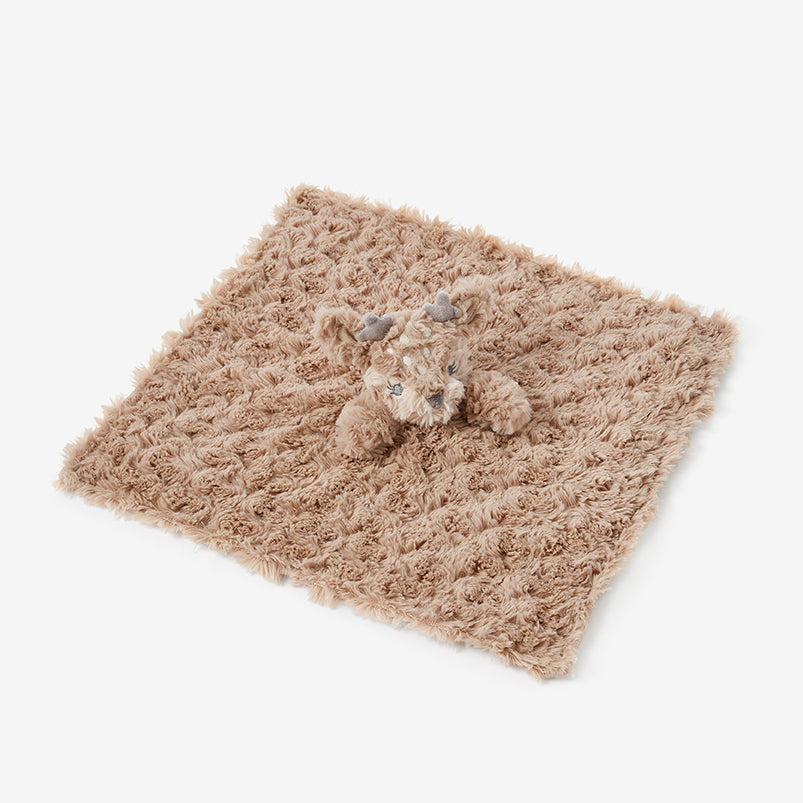 Swirl Fawn Security Blanket - Doodlebug's Children's Boutique