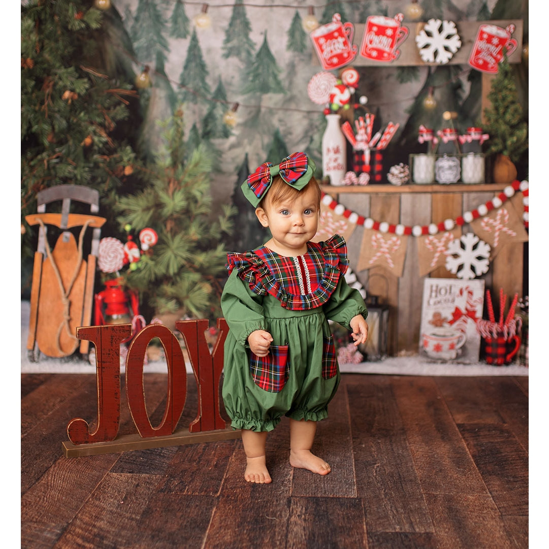 Christmas Carol Bow - Doodlebug's Children's Boutique