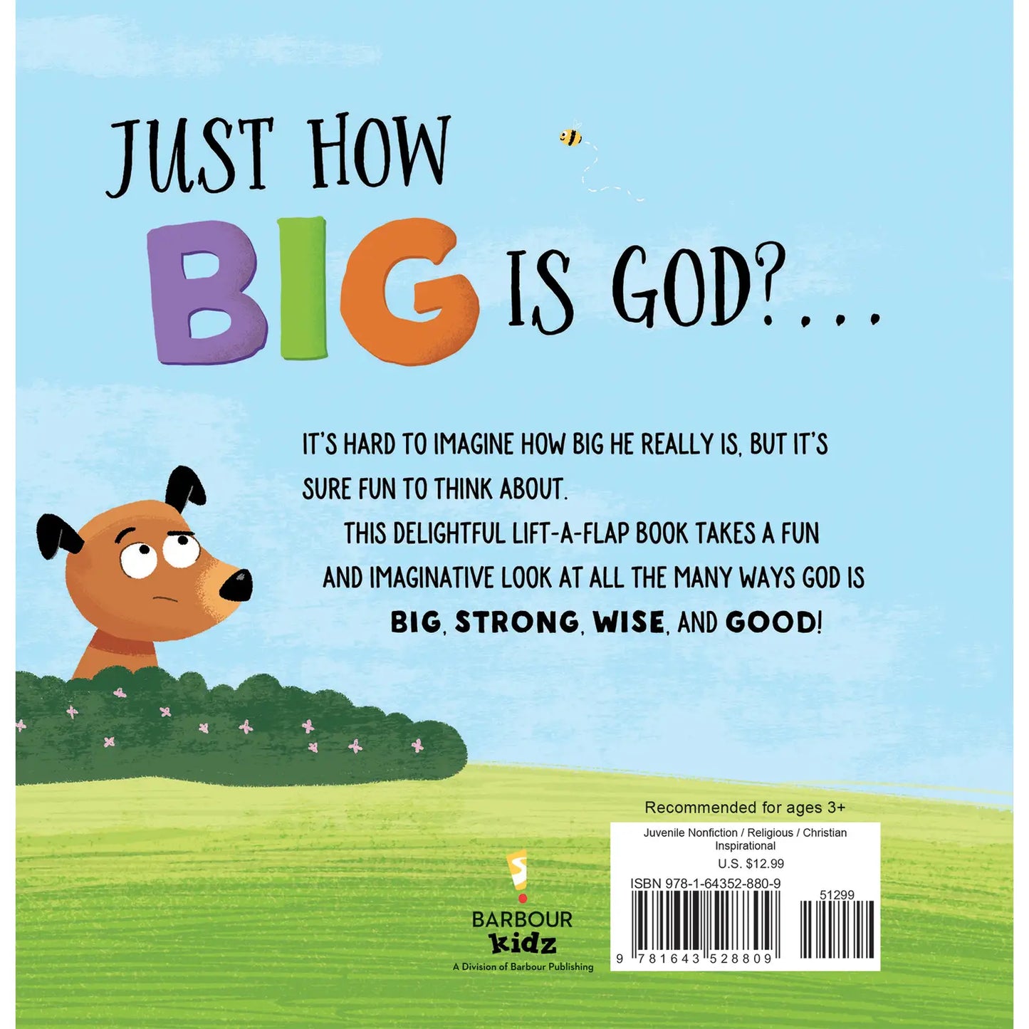 How Big is God Book - Doodlebug's Children's Boutique