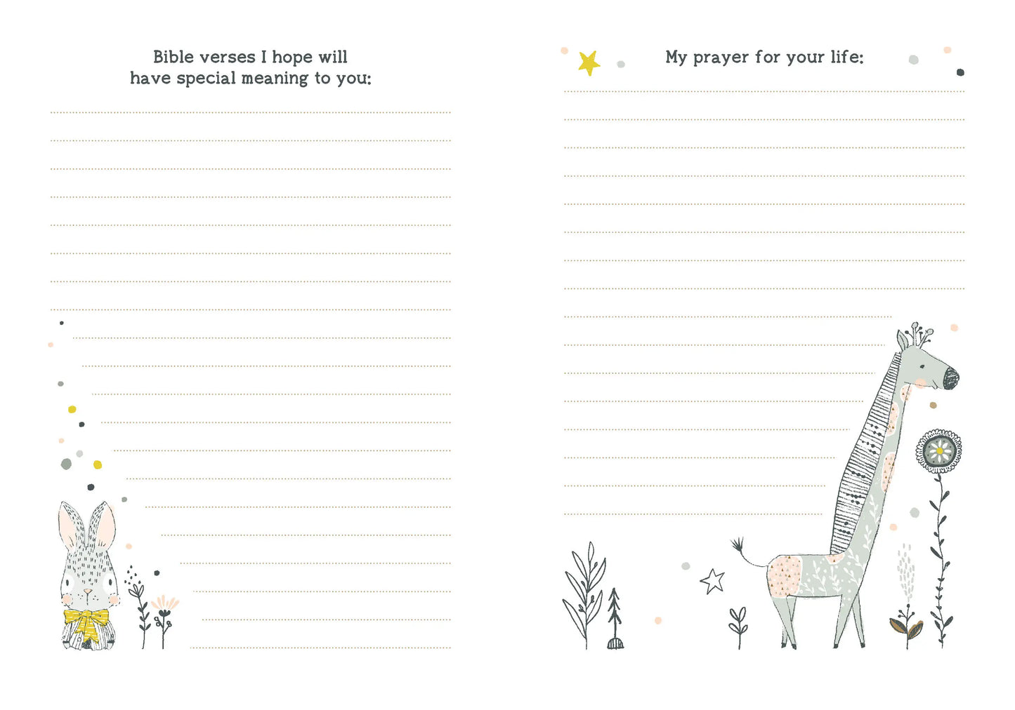 Hazel Woodland Kept in my Heart KJV Bible - Doodlebug's Children's Boutique