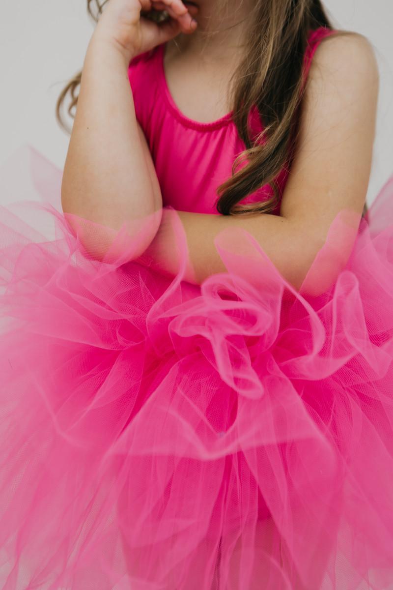 Hot Pink Tutu Leotard - Doodlebug's Children's Boutique