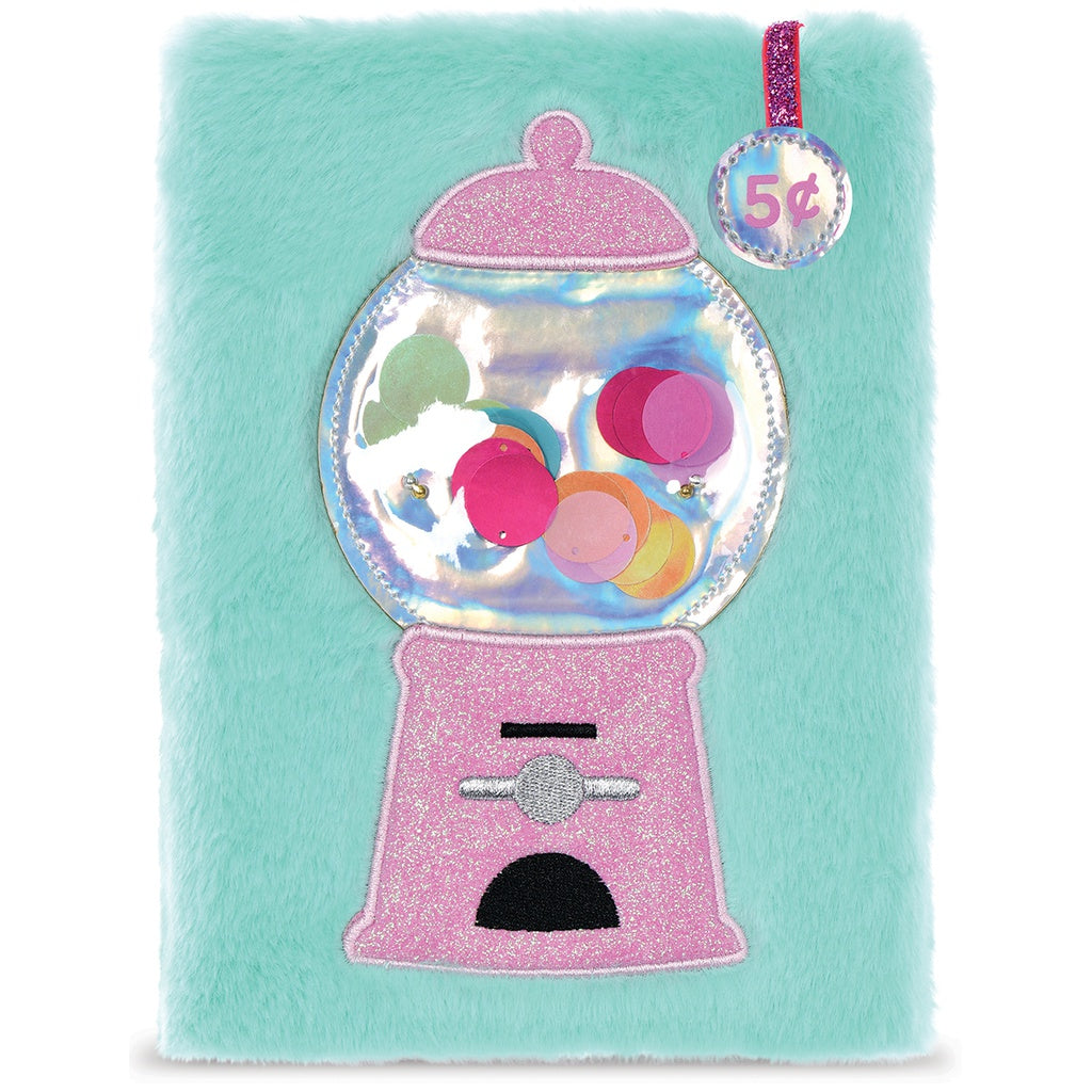 Gumball Machine Furry Journal - Doodlebug's Children's Boutique