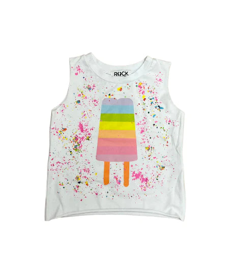 Splatter Pop Tank - Doodlebug's Children's Boutique