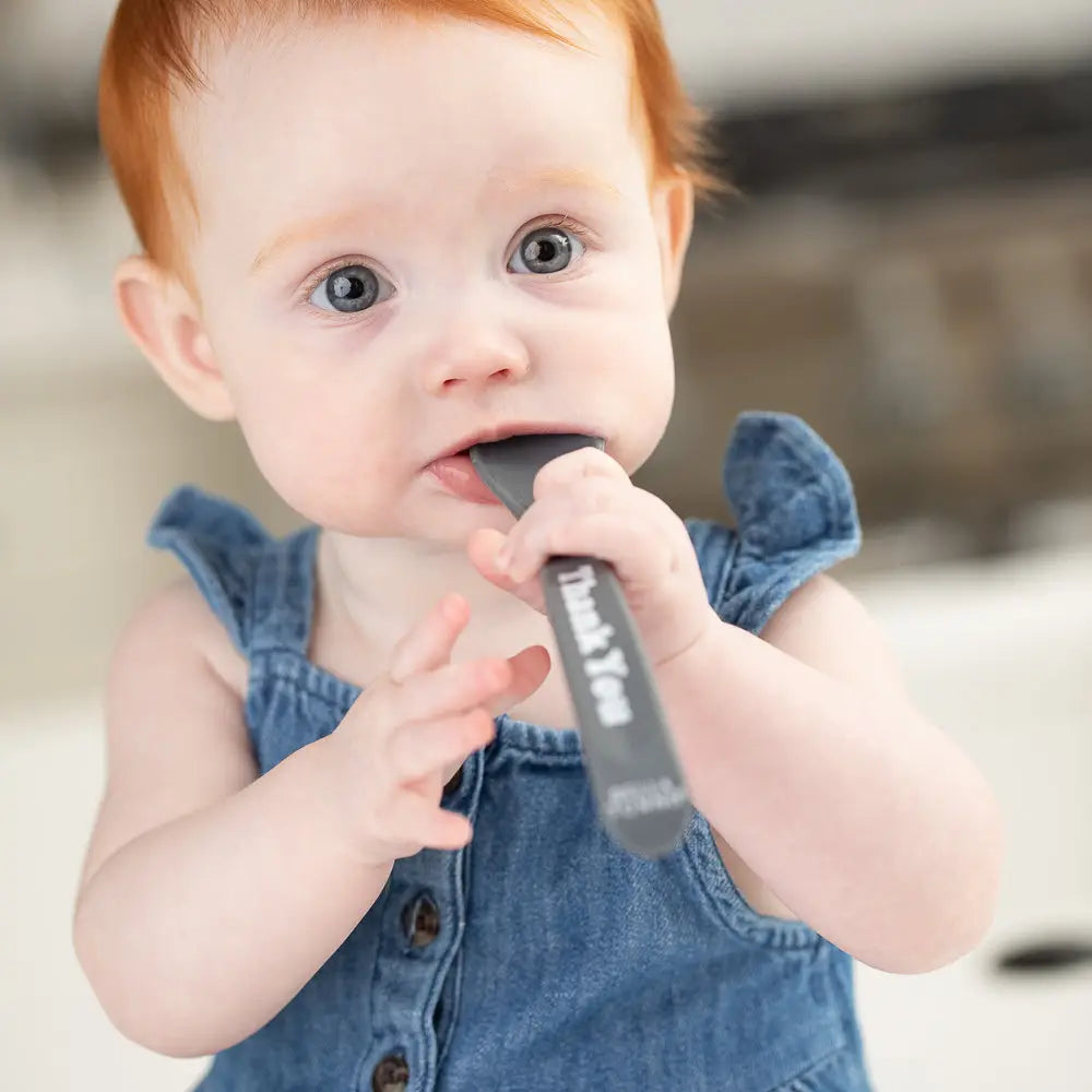 Please and Thank You Spoon Set - Doodlebug's Children's Boutique