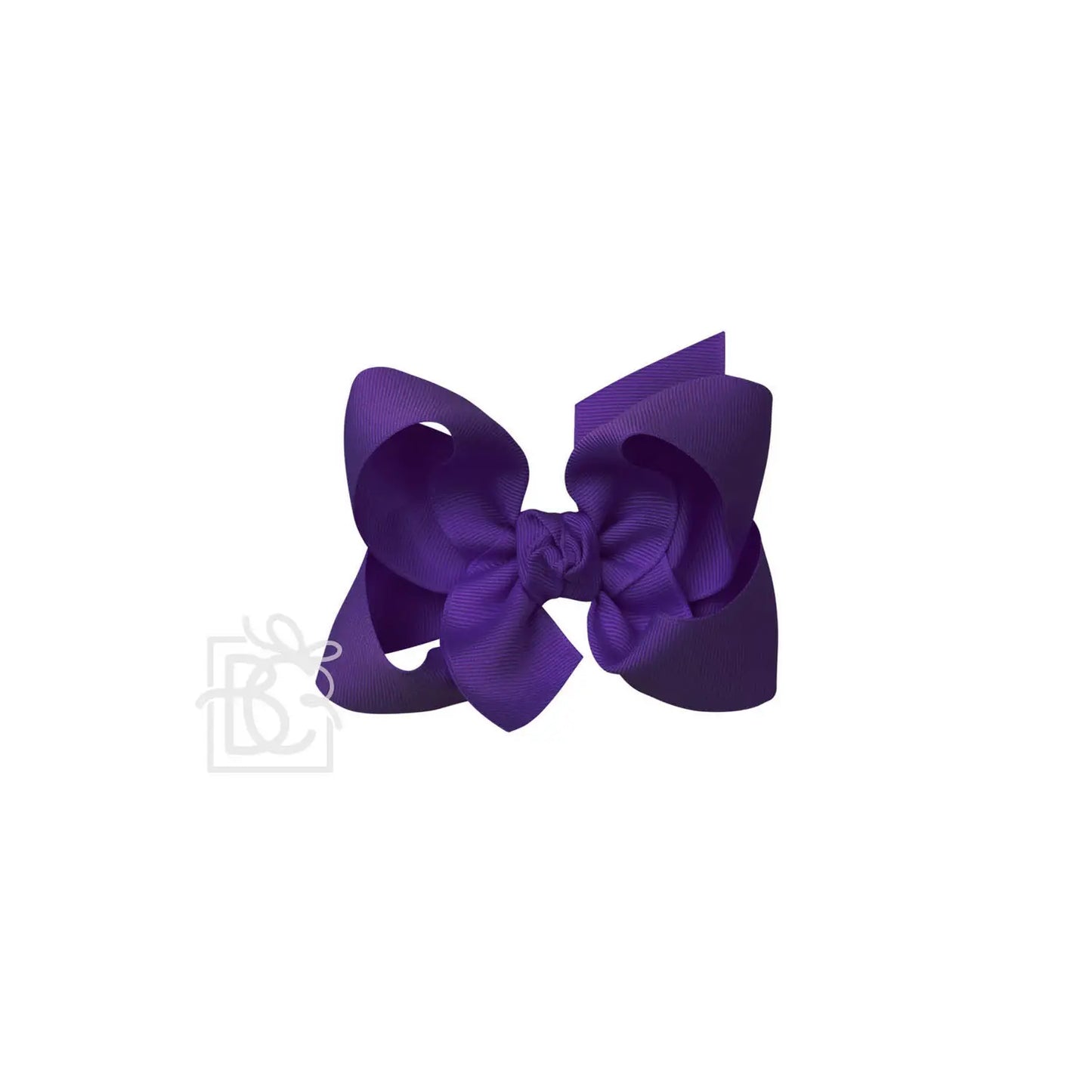 Large Bow in Purple - Doodlebug's Children's Boutique