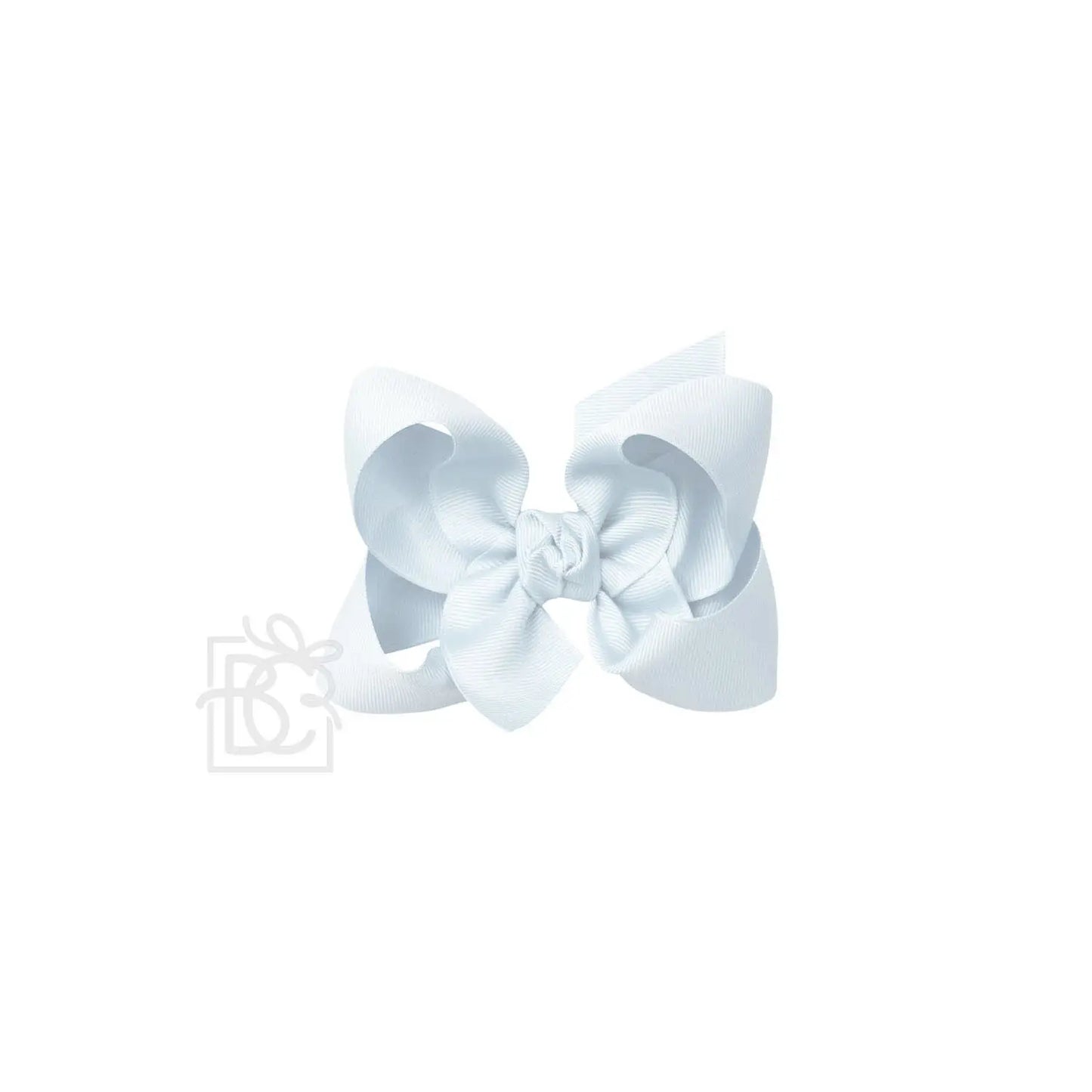 Large Bow in Powder Blue - Doodlebug's Children's Boutique