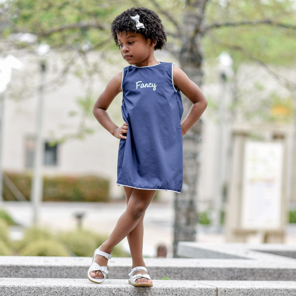 Ariel Sandal in White - Doodlebug's Children's Boutique