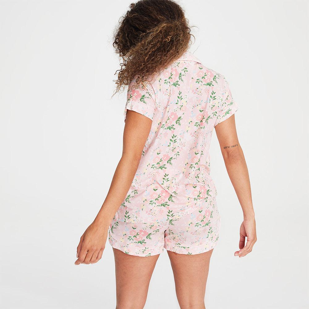 Ainslee Modal Magnetic Classic with a Twist Short Sleeve Pajama Set - Doodlebug's Children's Boutique