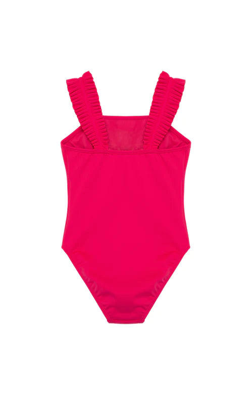 So Fantasy One Piece Swimsuit in Dark Pink - Doodlebug's Children's Boutique