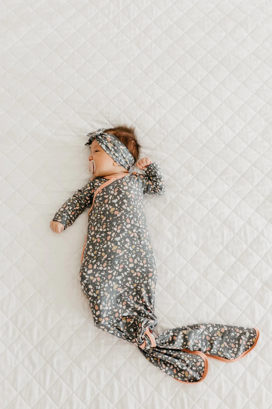 Gemini Knotted Gown - Doodlebug's Children's Boutique