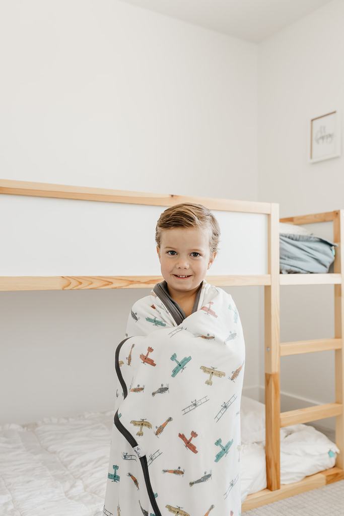 Ace Three Layer Quilt - Doodlebug's Children's Boutique