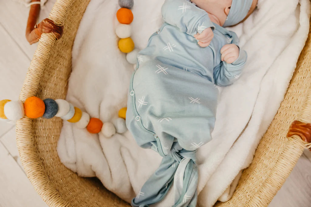 Hayden Knotted Gown - Doodlebug's Children's Boutique