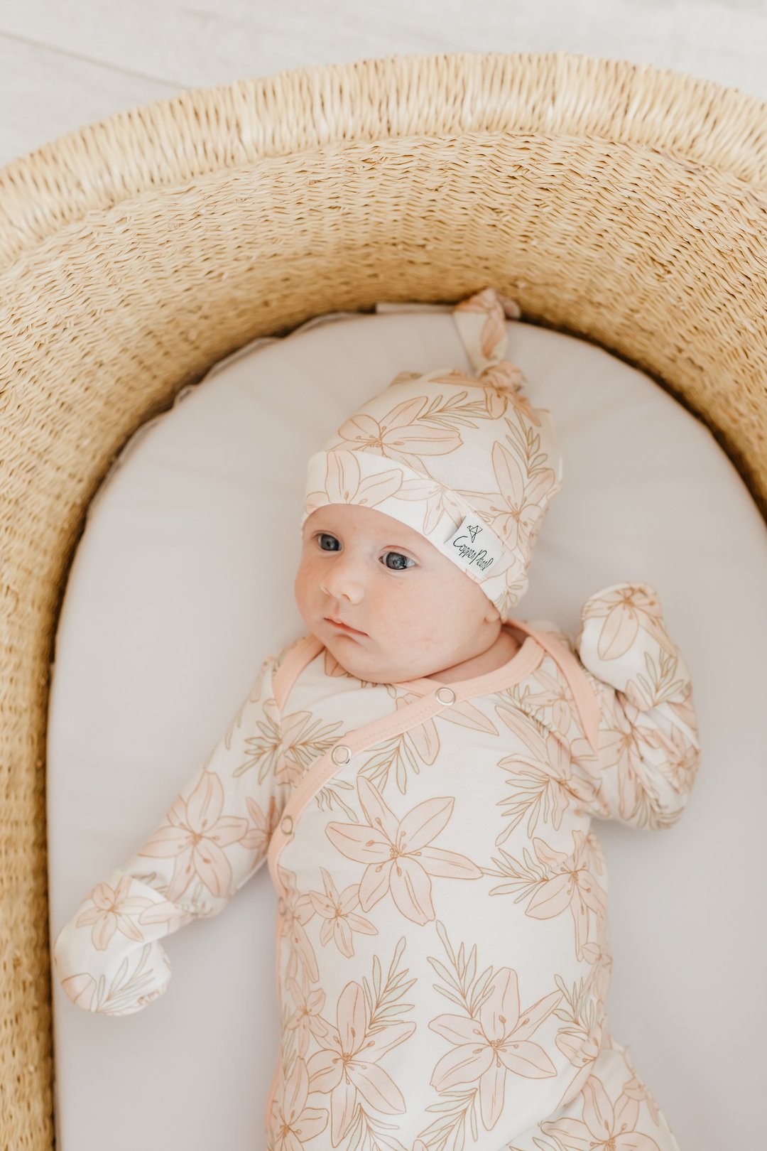 Kiana Top Knot Hat - Doodlebug's Children's Boutique