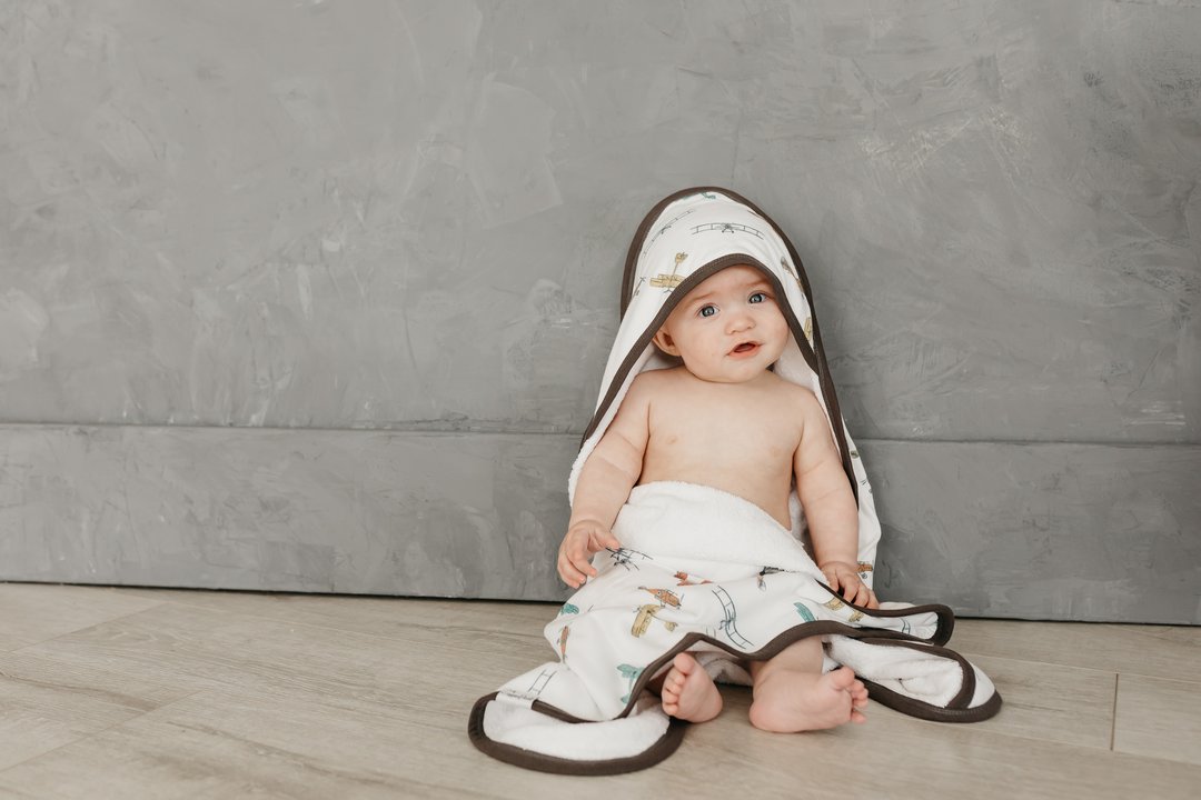 Ace Hooded Towel - Doodlebug's Children's Boutique