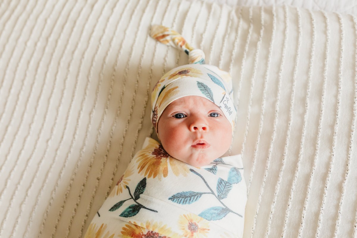Sunnie Top Knot Hat - Doodlebug's Children's Boutique