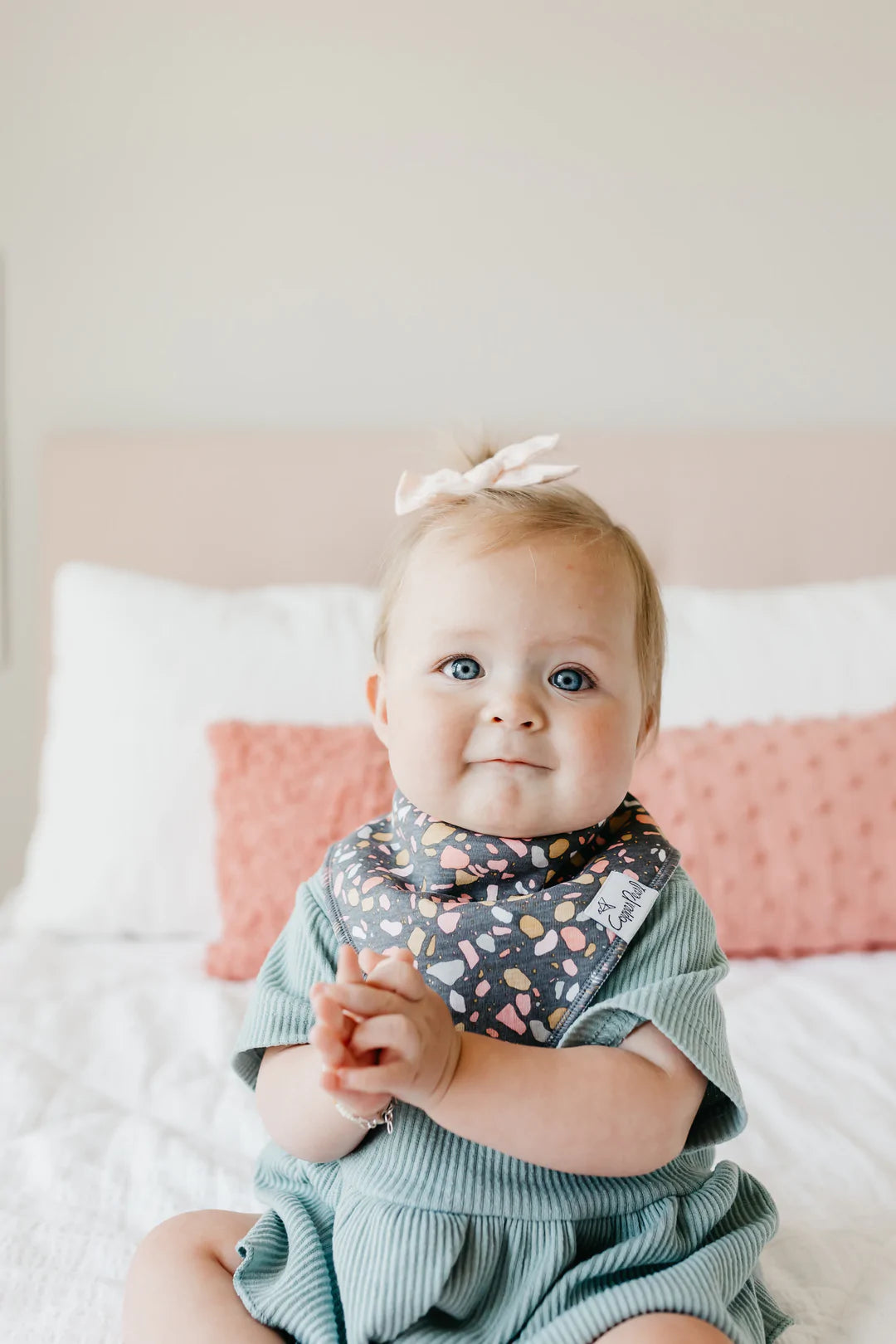 Zella 4 Pack Bandana Bibs - Doodlebug's Children's Boutique