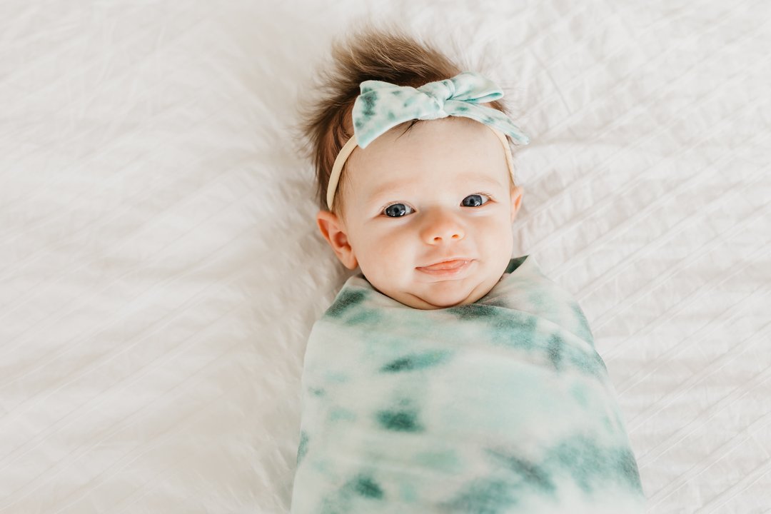 Bahama Swaddle Blanket - Doodlebug's Children's Boutique