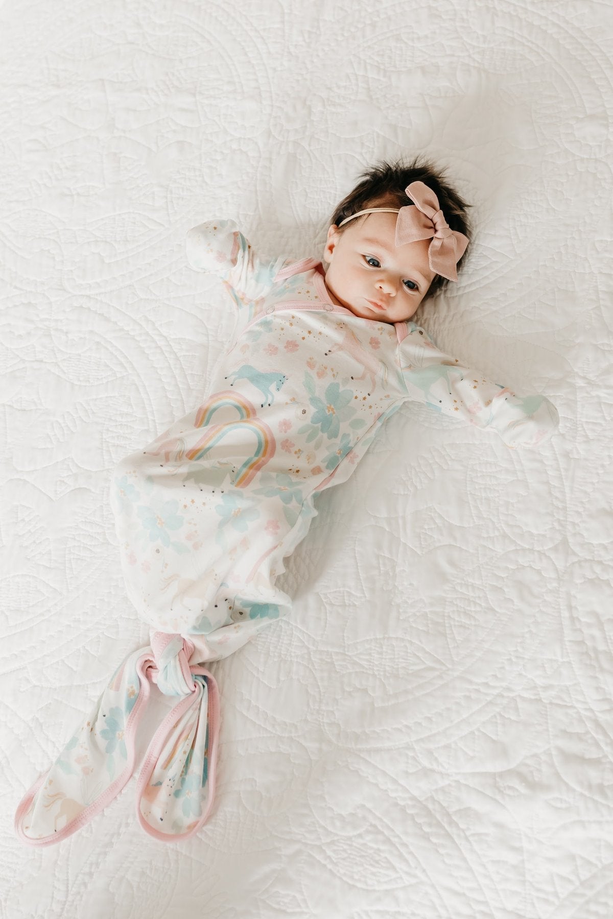 Whimsy Knotted Gown - Doodlebug's Children's Boutique