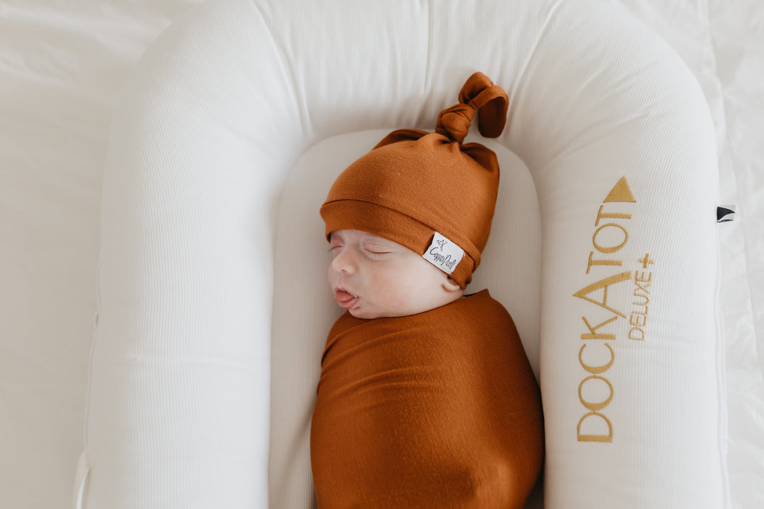 Powell Top Knot Hat - Doodlebug's Children's Boutique