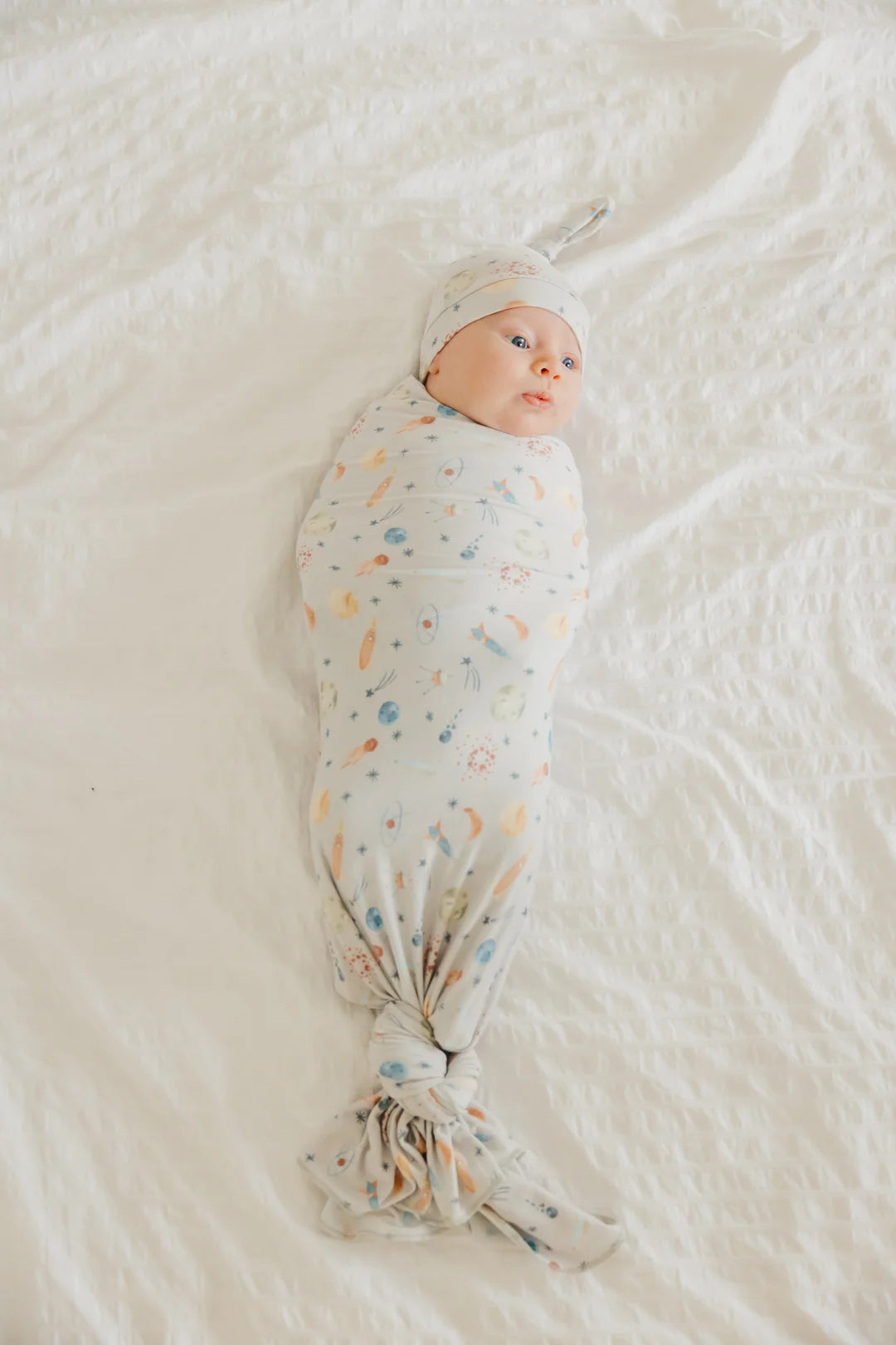 Cosmos Swaddle Blanket - Doodlebug's Children's Boutique