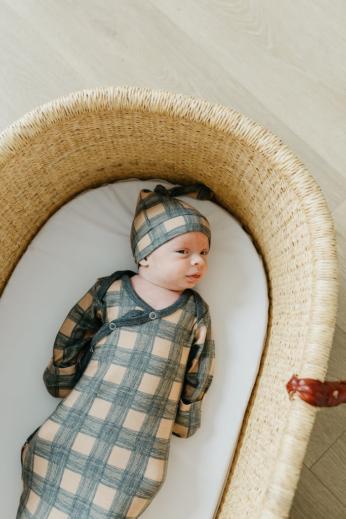 Billy Knotted Gown - Doodlebug's Children's Boutique