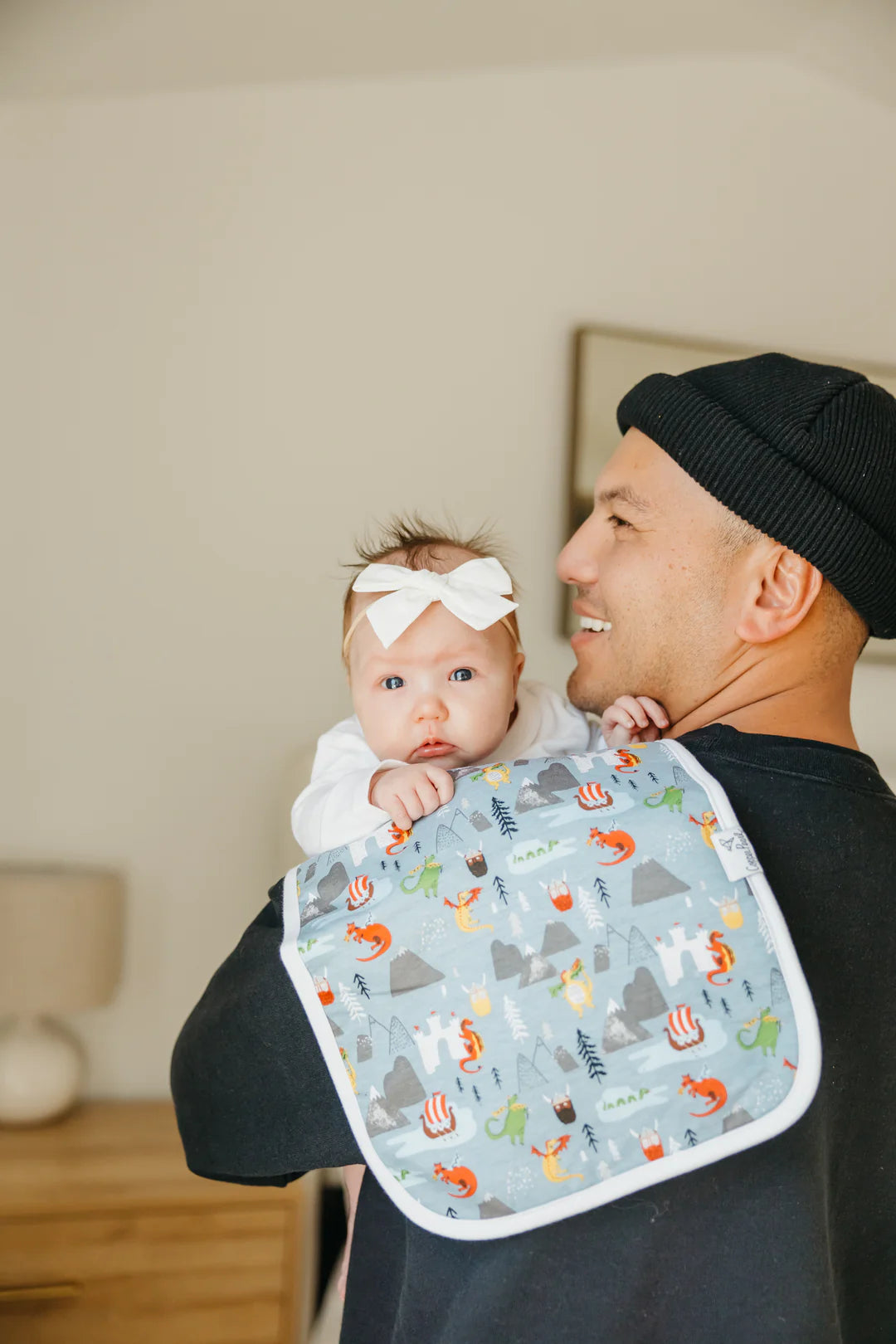 Viking 3 Pack Burp Cloths - Doodlebug's Children's Boutique