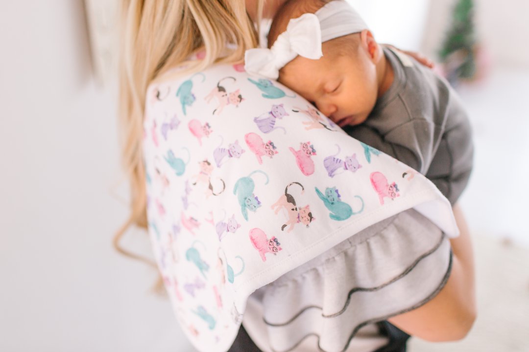 Sassy 3 Pack Burp Cloths - Doodlebug's Children's Boutique