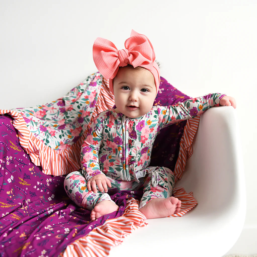 Talia Ruffle Zip - Doodlebug's Children's Boutique