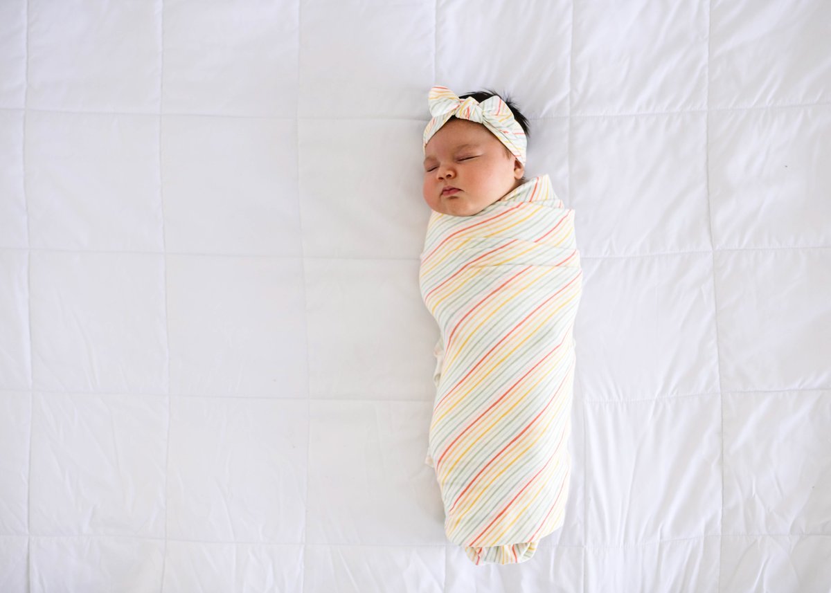 Rainee Swaddle Blanket - Doodlebug's Children's Boutique