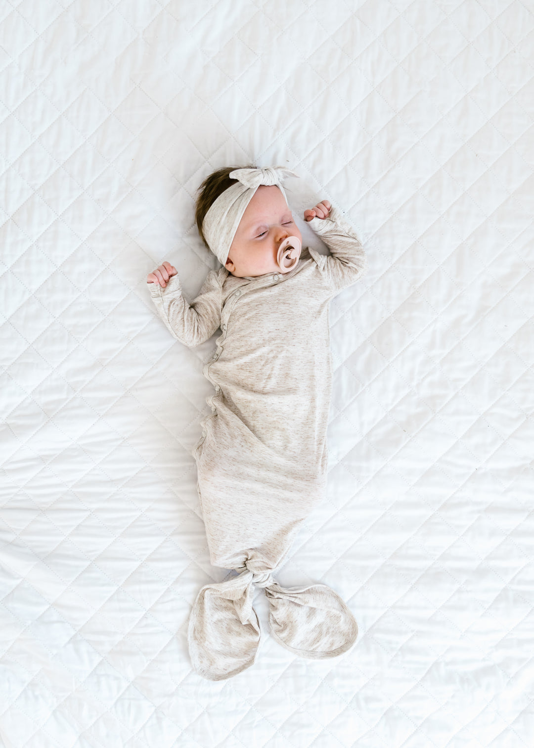 Oat Knotted Gown - Doodlebug's Children's Boutique