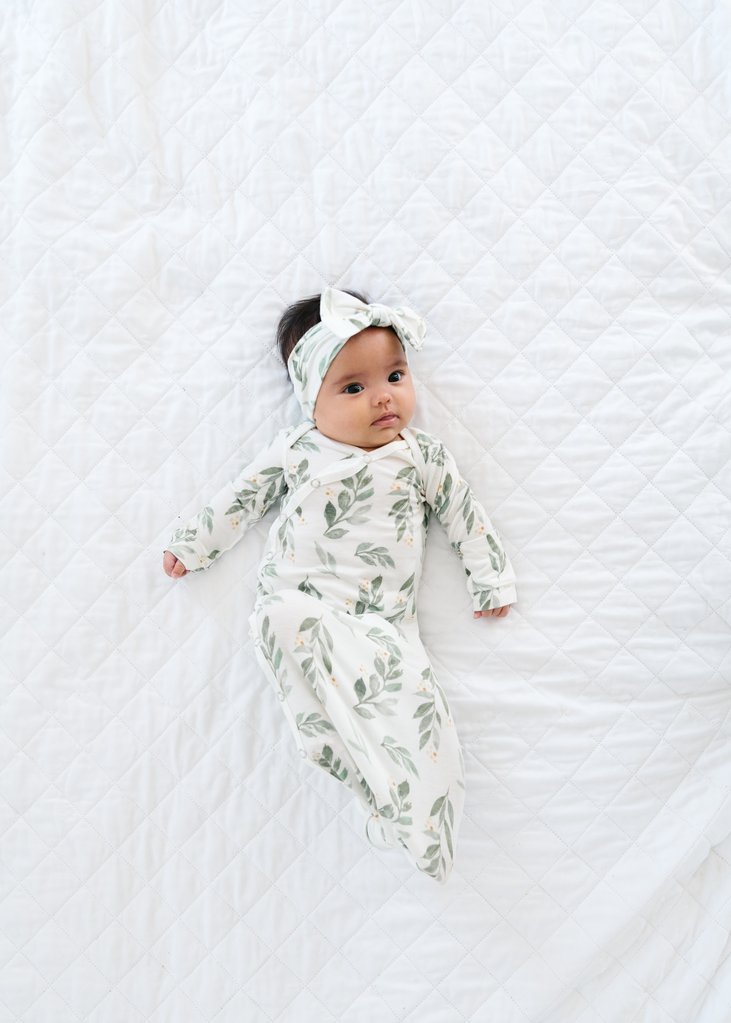 Fern Knotted Gown - Doodlebug's Children's Boutique