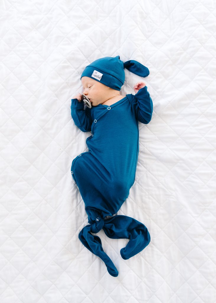 River Knotted Gown - Doodlebug's Children's Boutique