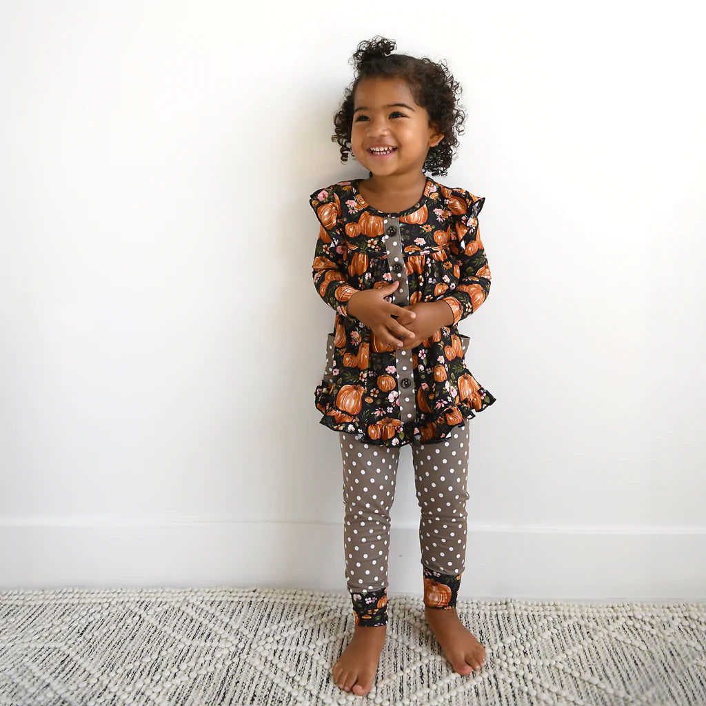 Scarlett Ruffle Peplum Set - Doodlebug's Children's Boutique