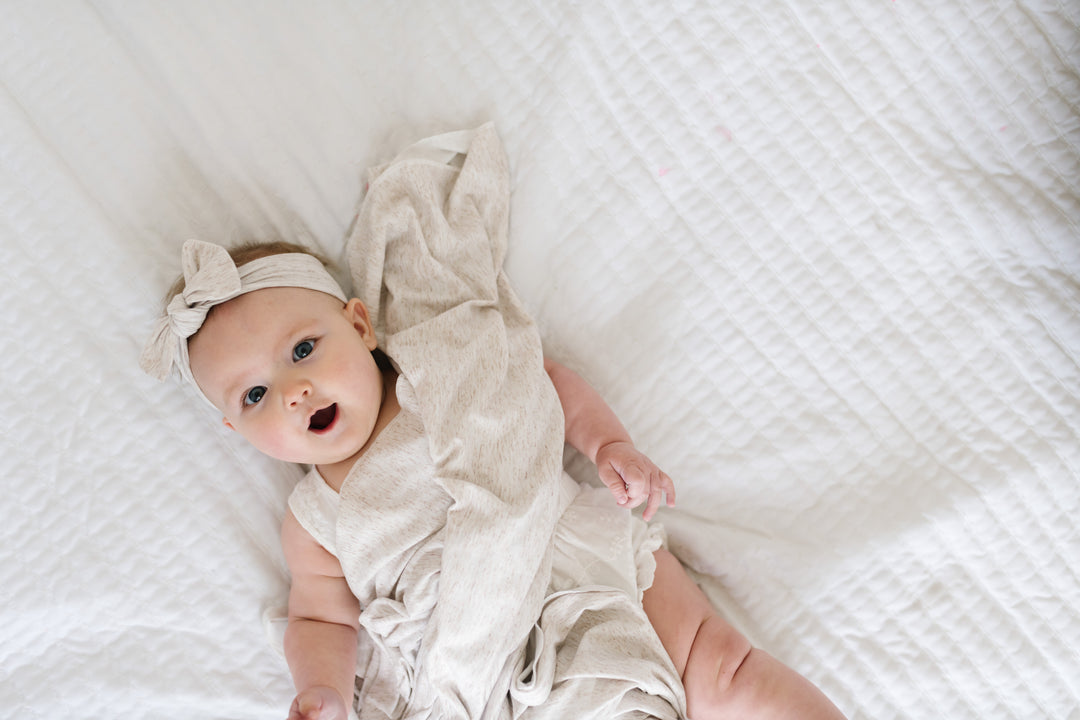 Oat Swaddle Blanket - Doodlebug's Children's Boutique