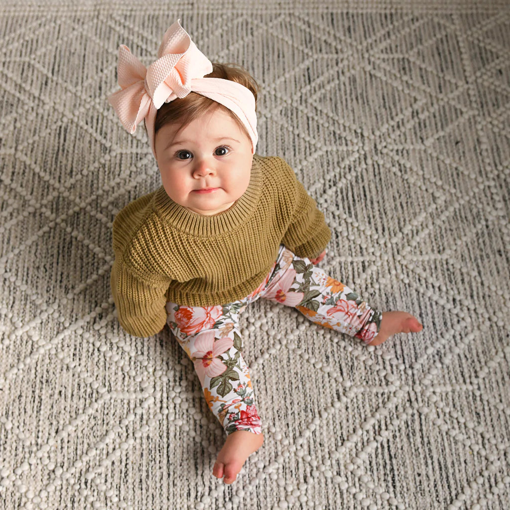 Light Pink Headwrap - Doodlebug's Children's Boutique