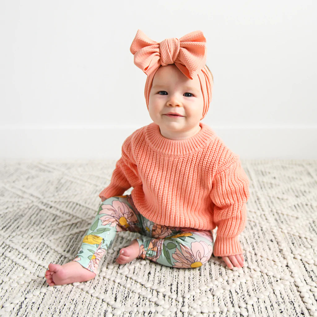 Coral Headwrap - Doodlebug's Children's Boutique