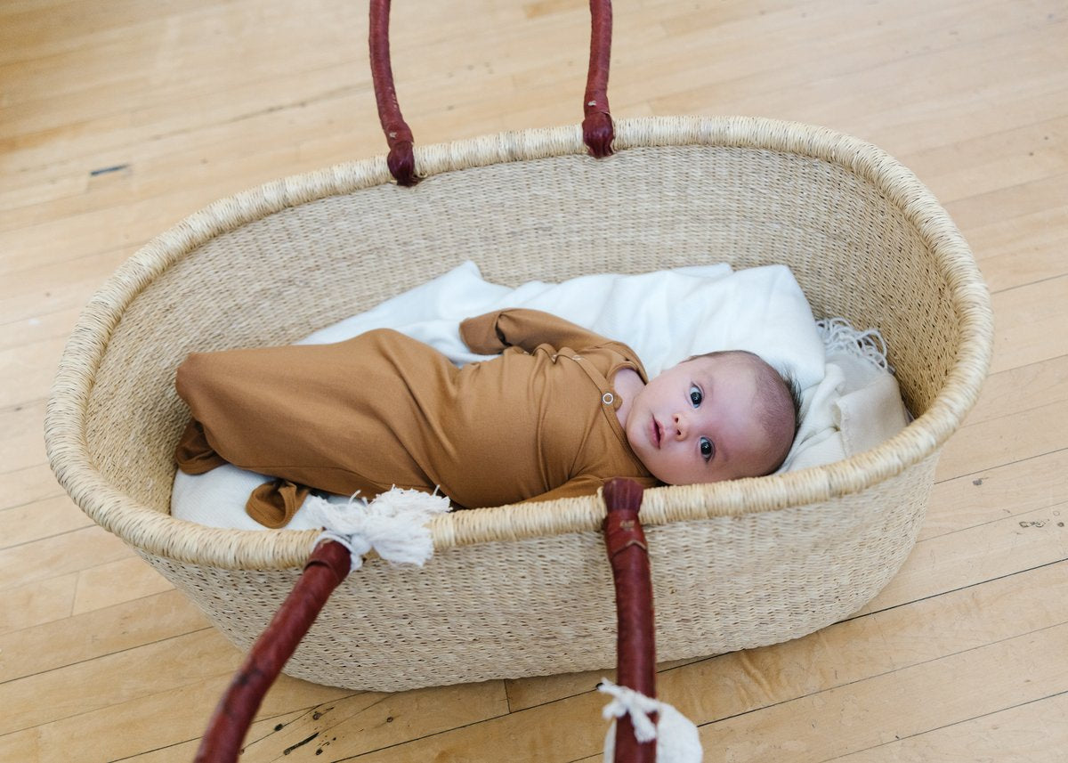 Camel Knotted Gown - Doodlebug's Children's Boutique