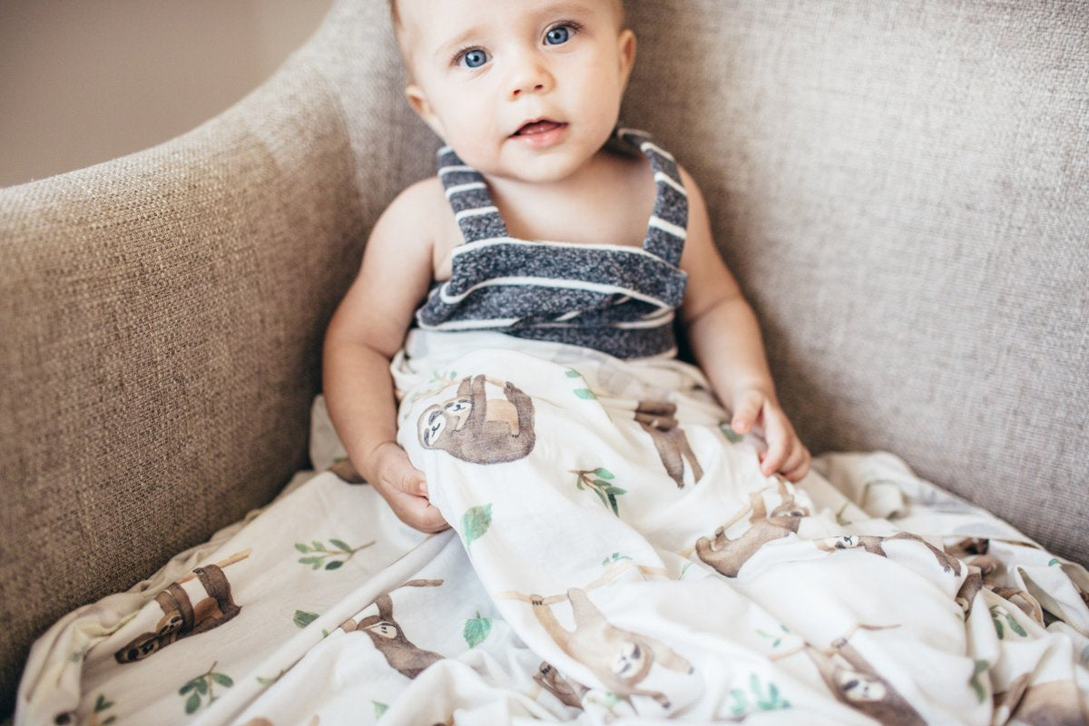 Noah Swaddle Blanket - Doodlebug's Children's Boutique