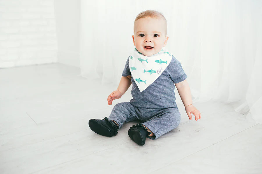Pacific 4 Pack Bandana Bibs - Doodlebug's Children's Boutique