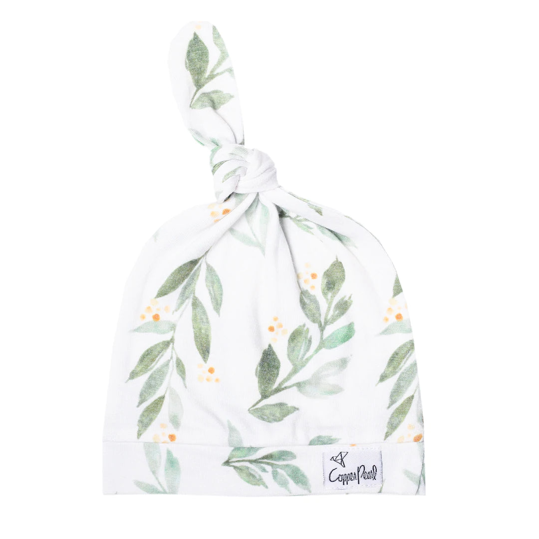 Fern Top Knot Hat - Doodlebug's Children's Boutique