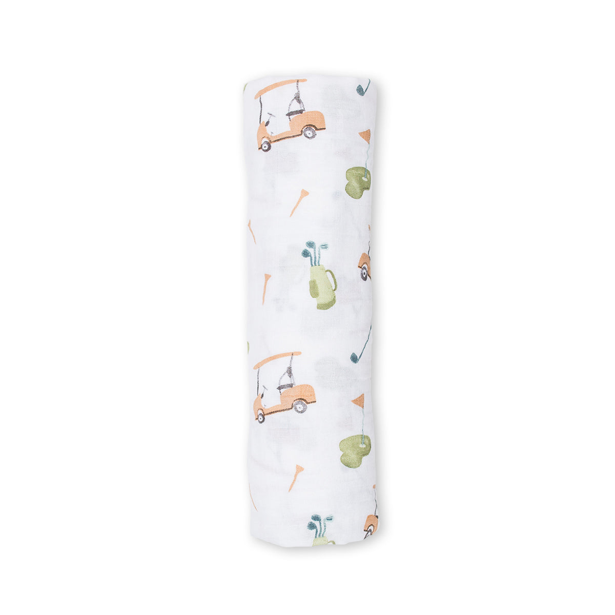 Cotton Swaddle in Golf - Doodlebug's Children's Boutique