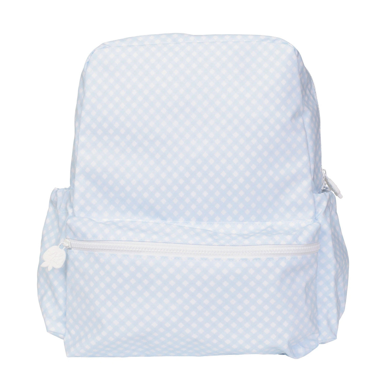 Blue Gingham Large Backpack - Doodlebug's Children's Boutique