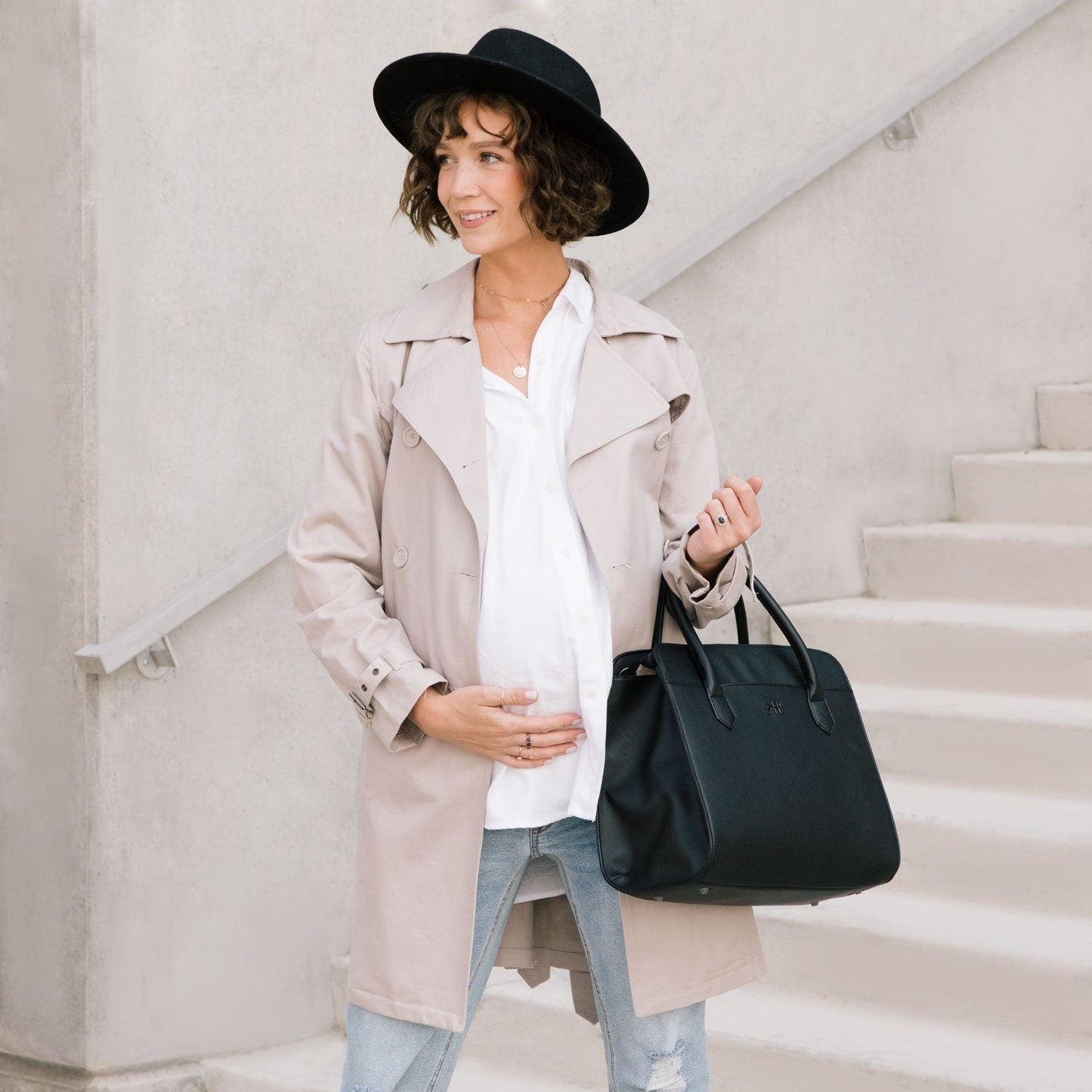 Obsidian Windsor Satchel - Doodlebug's Children's Boutique