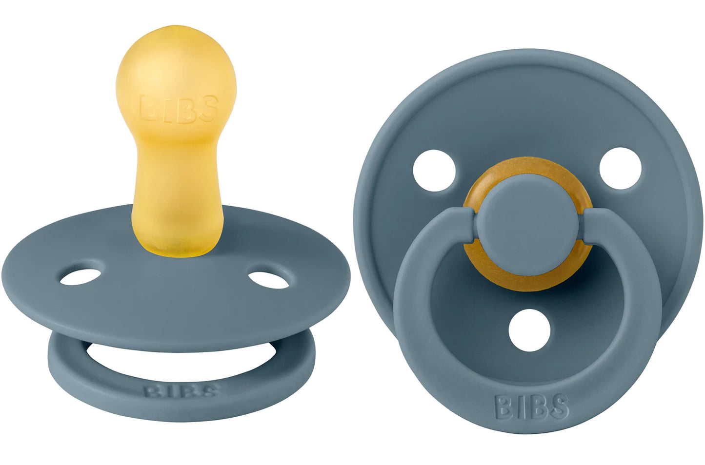 BIBS Pacifier Two Pack in Petrol Blue - Doodlebug's Children's Boutique