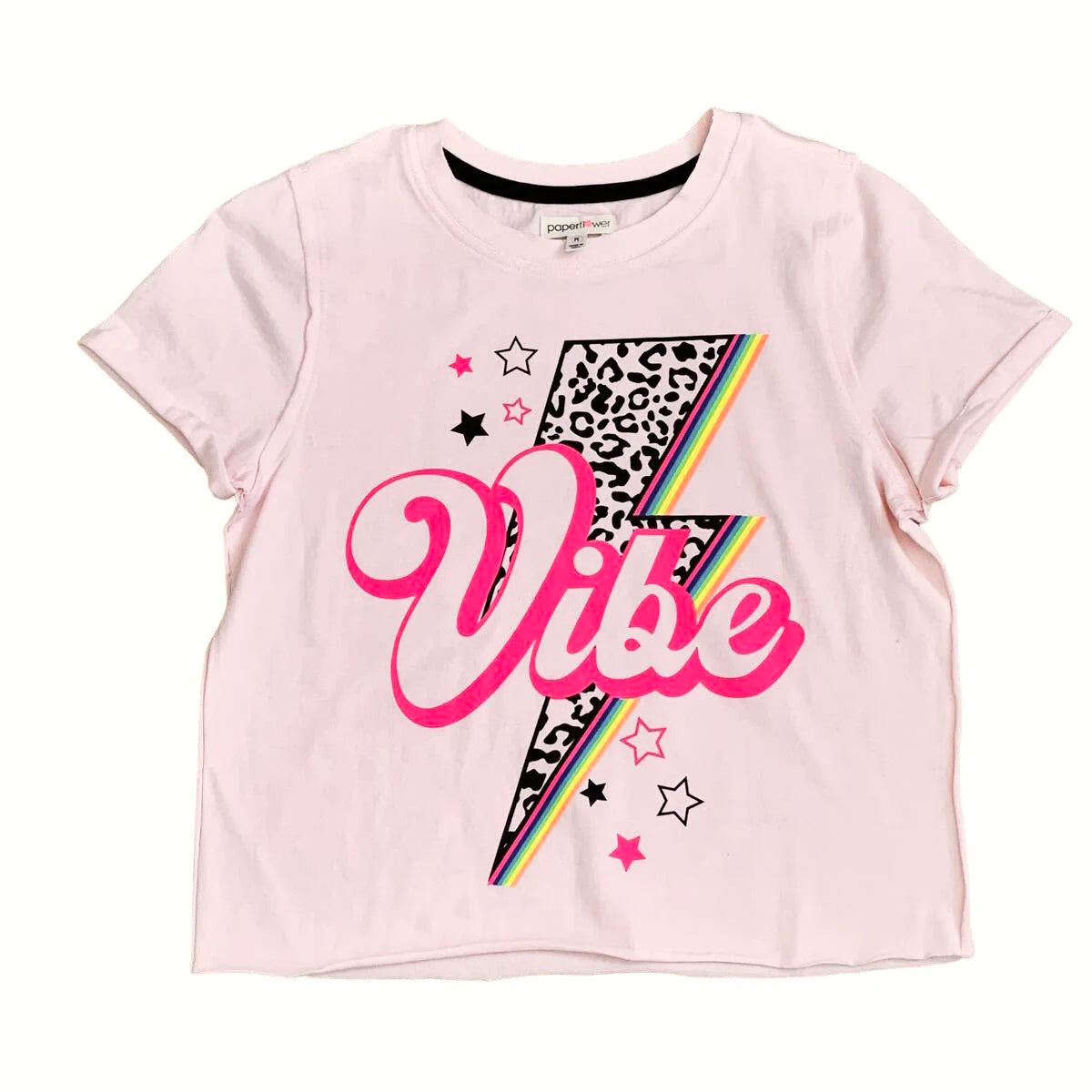 Vibe Raw Edge Tee - Doodlebug's Children's Boutique